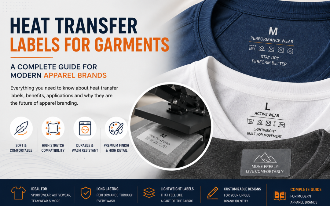 Heat Transfer Labels for Garments | A Complete Guide for Modern Apparel Brands