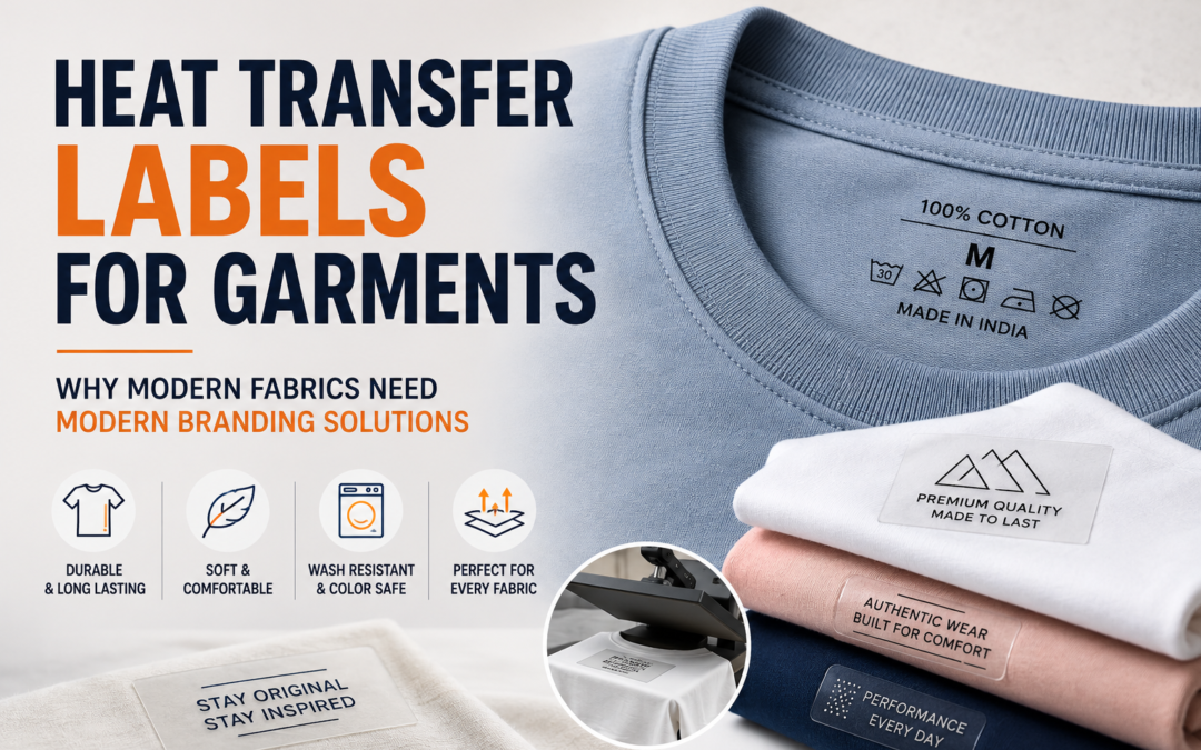 Heat Transfer Labels for Garments | Why Modern Fabrics Need Modern Branding Solutions