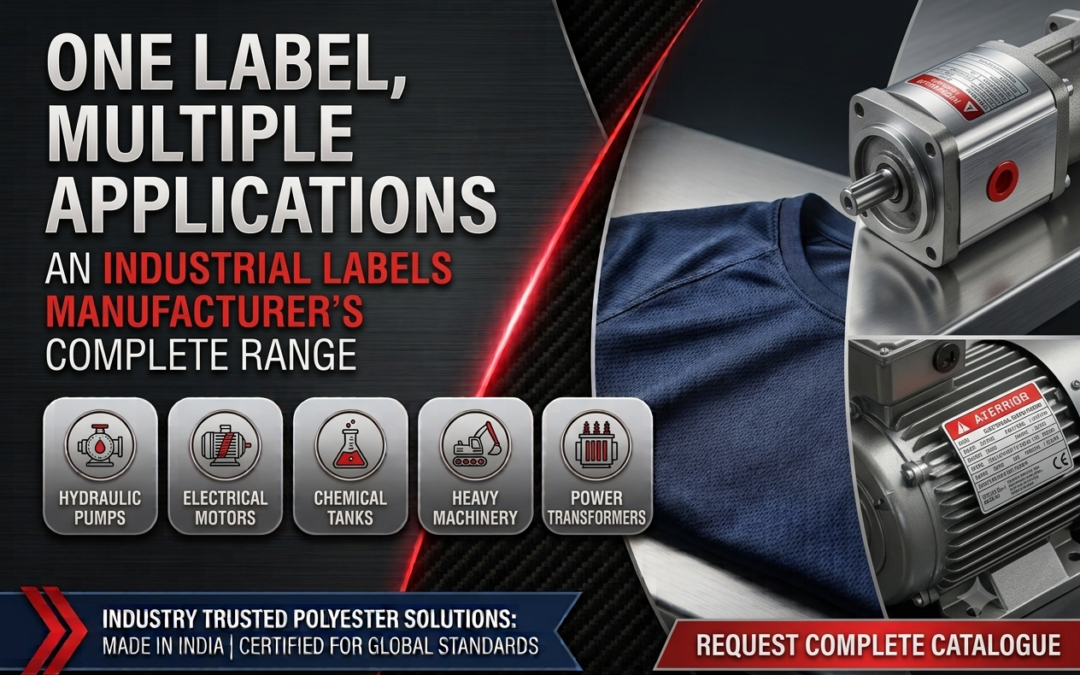 One Label, Multiple Applications: An Industrial Labels Manufacturer’s Complete Range
